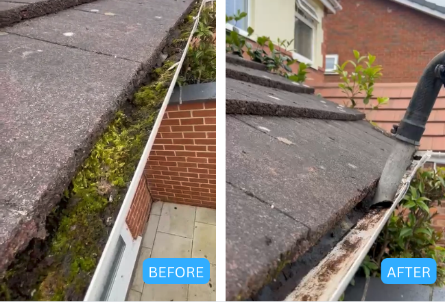 Professional Gutter Cleaning in Nantwich Without Ladders